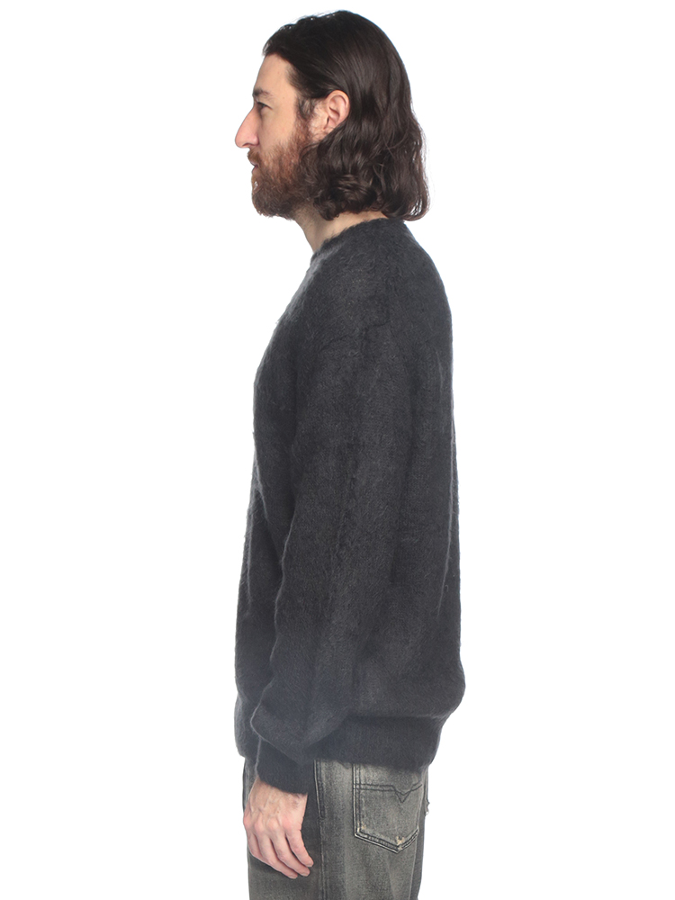 AURALEE (オーラリー) モヘヤ クルーネック ニット AURALEEA24AP03K