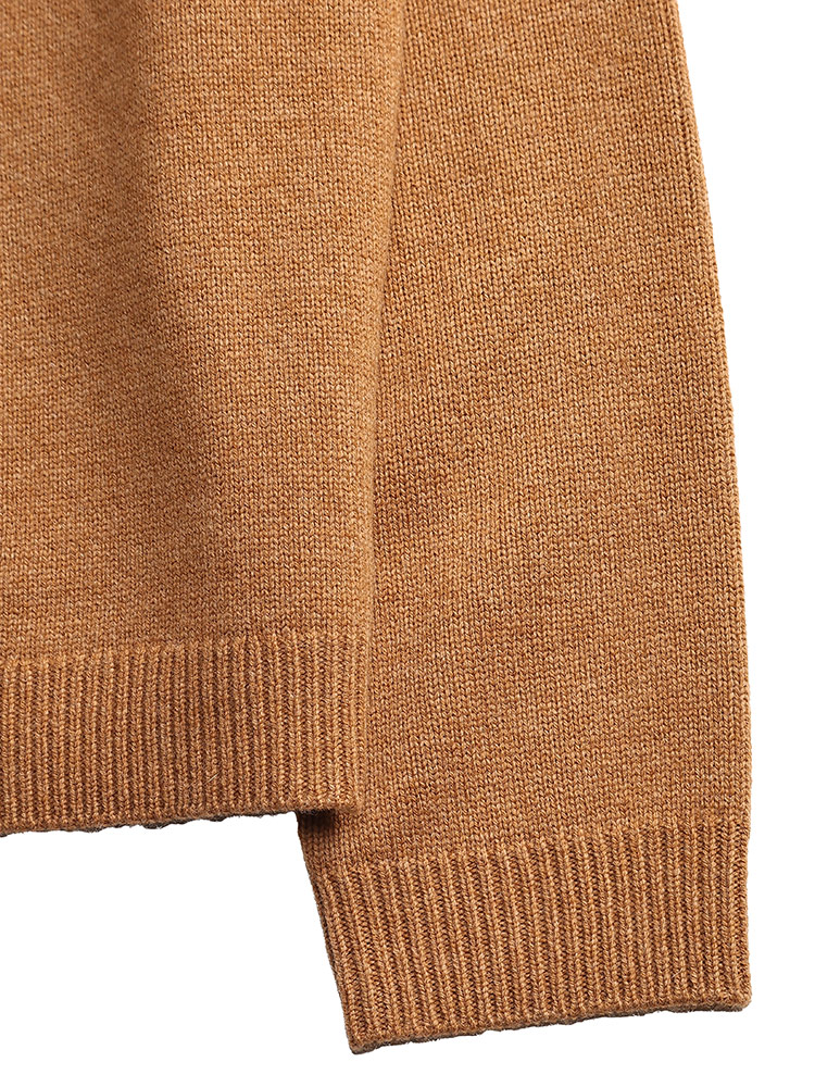 MAISON KITSUNE (メゾンキツネ) ウール Vネック カーディガン FOX HEAD