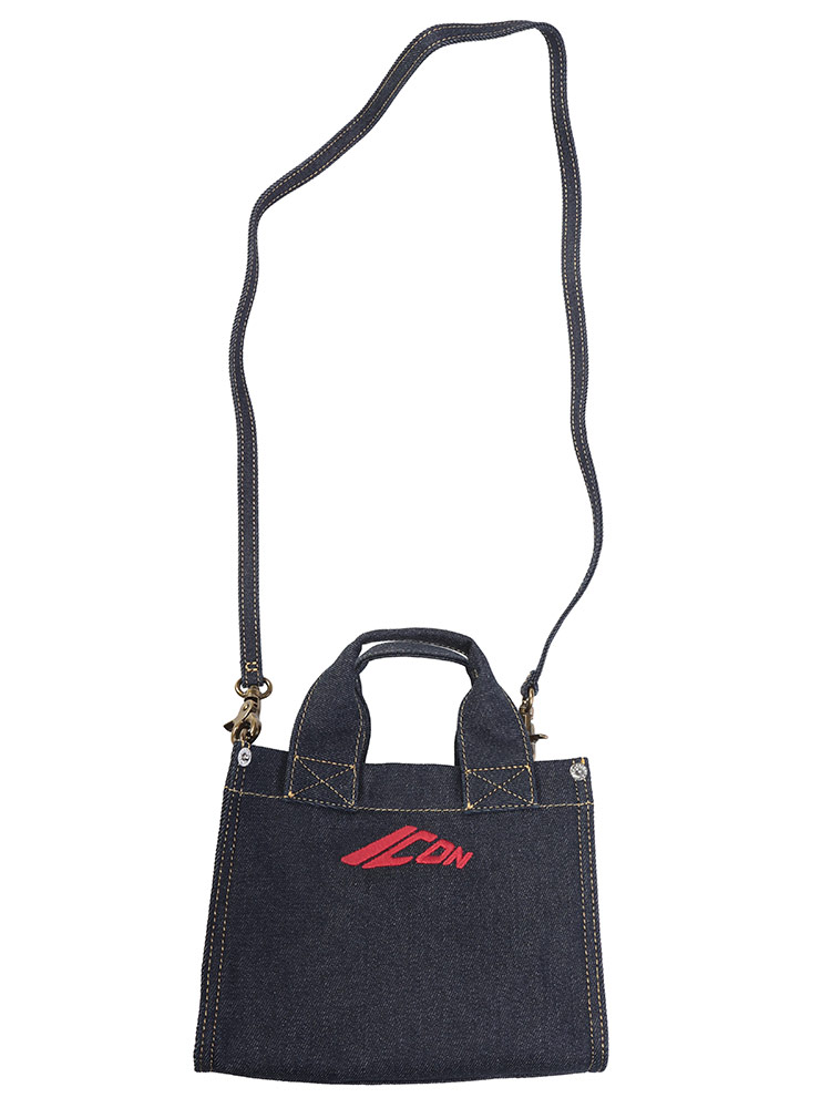 DSQUARED2 (ディースクエアード) ICONロゴ デニム ミニバッグ