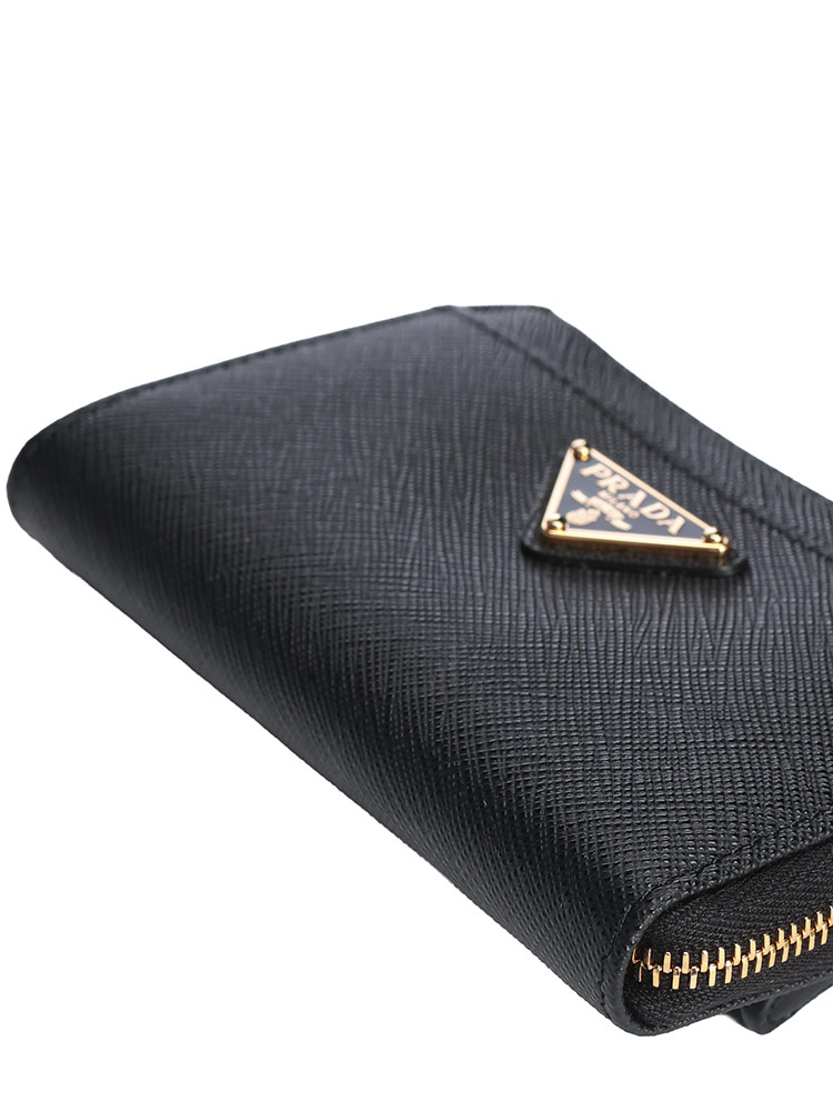 PRADA (プラダ) サフィアーノ トライアングル キーケース PRL1PP122QHH