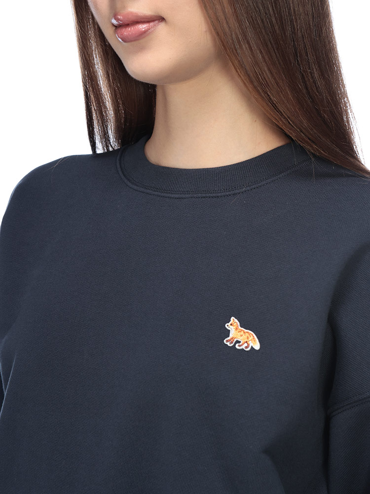 MAISON KITSUNE (メゾンキツネ) ワンポイント クルーネック トレーナー