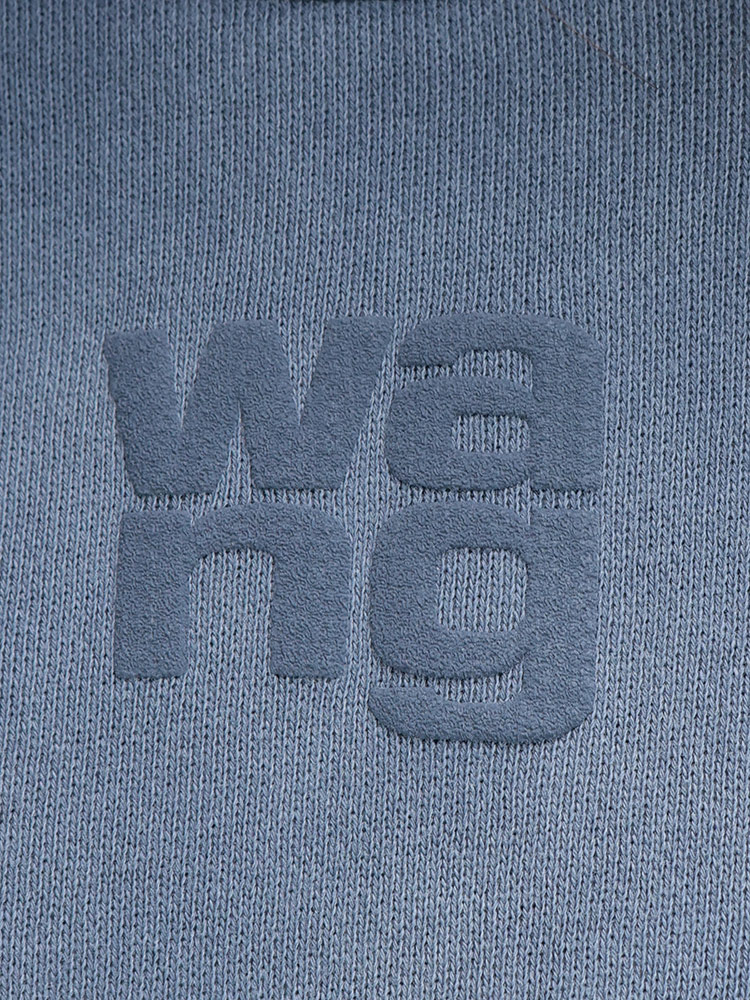 alexanderwang (アレキサンダーワン) 裏起毛 ワンポイント クルー