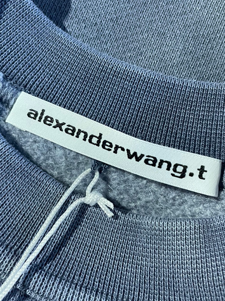 alexanderwang (アレキサンダーワン) 裏起毛 ワンポイント クルー