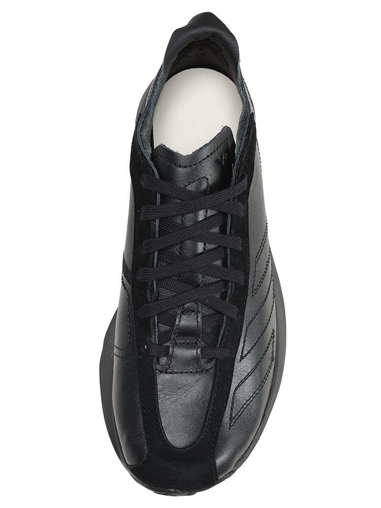 Y-3 (ワイスリー) レザー レースアップ スニーカー ADIOS PRO 3.0 LX