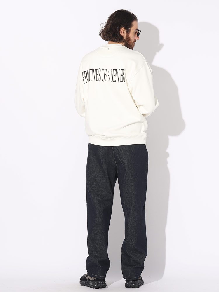 OAMC (オーエーエムシー) 裏起毛 クルーネック トレーナー WORLD