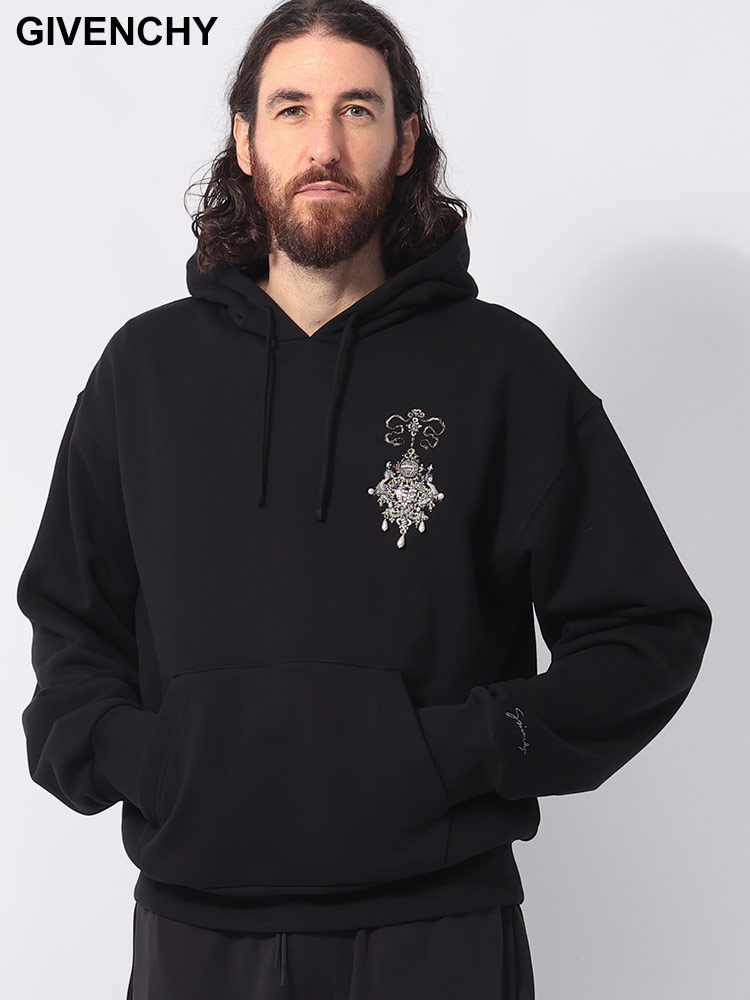 GIVENCHY (ジバンシィ) 裏毛 シャンデリアモチーフ プルオーバー