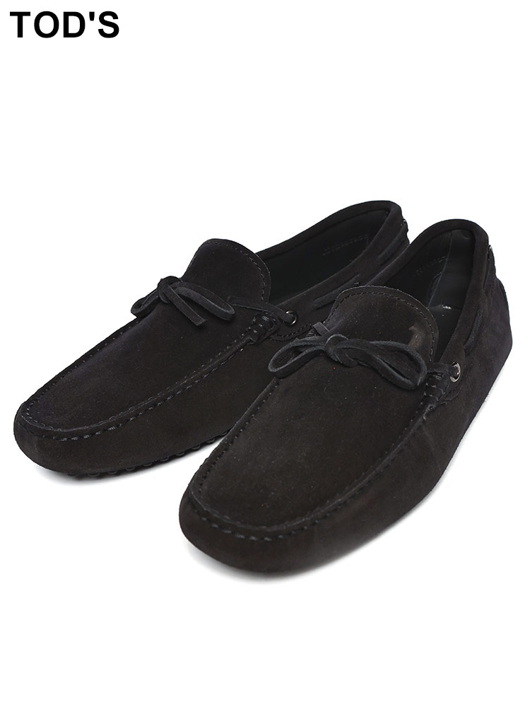 TOD'S (トッズ) スエード ゴンミーニ ドライビングシューズ TDXXMGW054