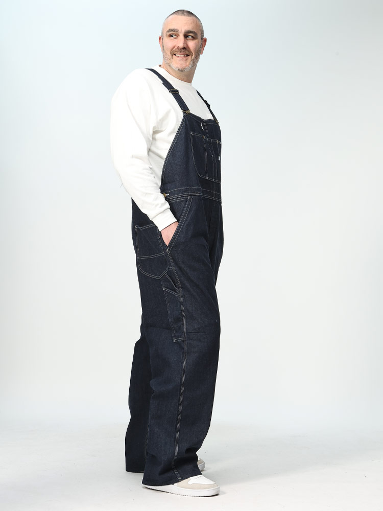 デニム オーバーオール OVERALLS (Lee) リー 大きいサイズ メンズ