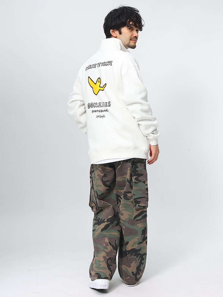 Mark Gonzales (マークゴンザレス) 裏起毛 バックロゴ RELAX FIT