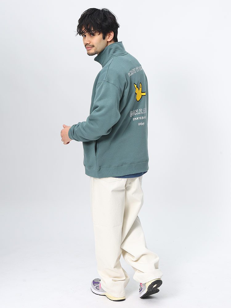 Mark Gonzales (マークゴンザレス) 裏起毛 バックロゴ RELAX FIT
