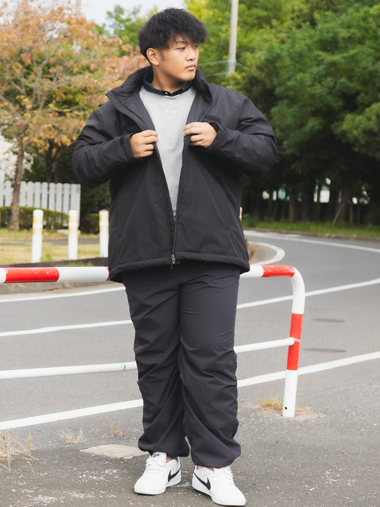 中綿ジャケット 全天候対応 フード収納 EVOL-TEX LEVEL7 アウター