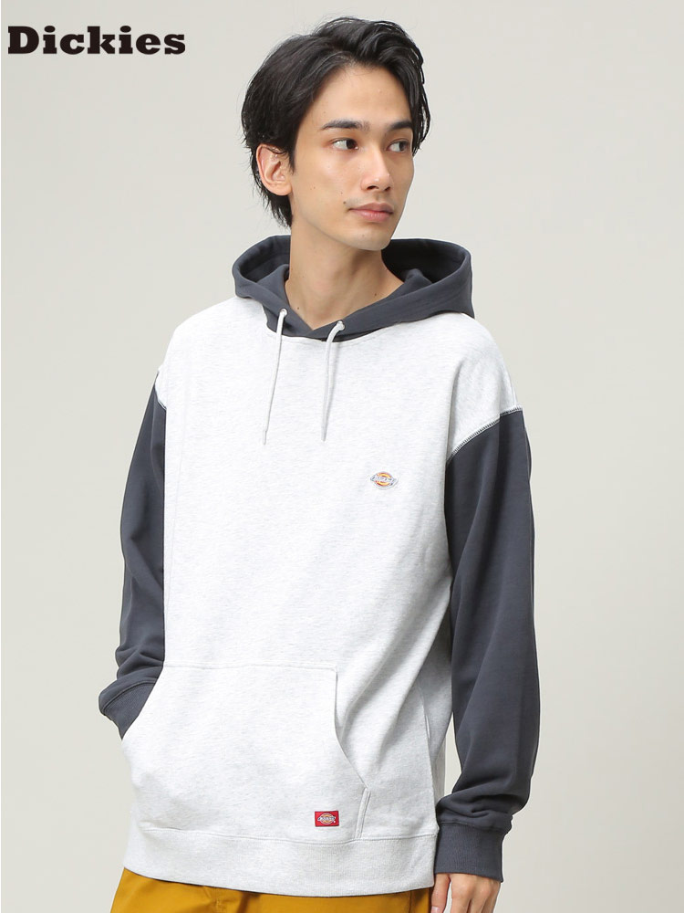 Dickies (ディッキーズ) 裏毛 ワンポイント プルオーバー パーカー M L