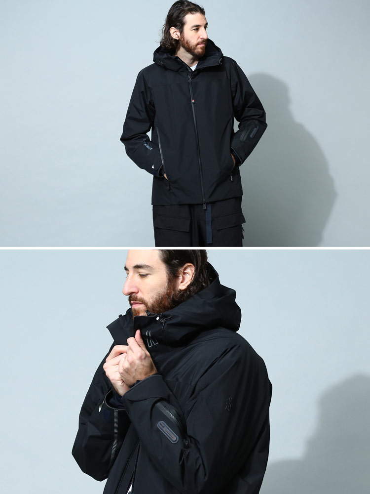MONCLER (モンクレール) フード フルジップ ダウンジャケット GORE-TEX
