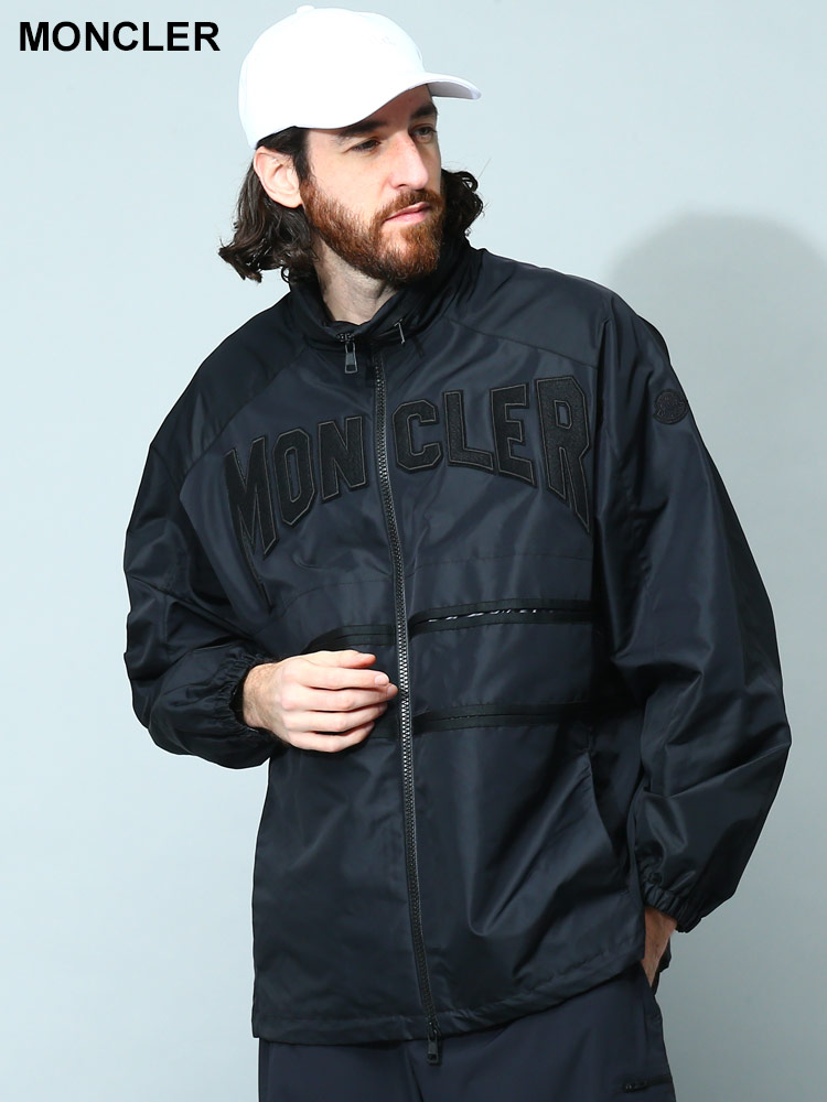 MONCLER (モンクレール) フード収納 フルジップ ウインドブレーカー