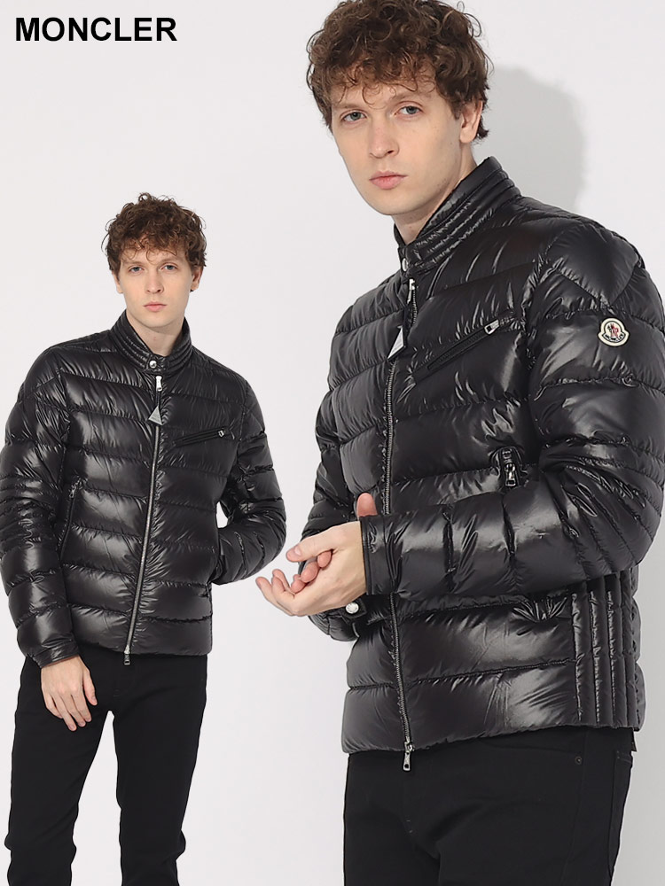 MONCLER (モンクレール) フルジップ シングル バイカー ダウン
