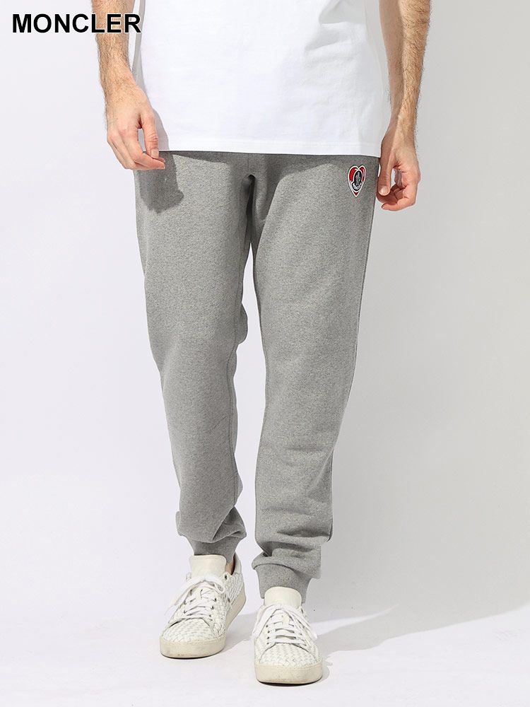 MONCLER (モンクレール) 裏毛 ハートワッペン ウエストコード