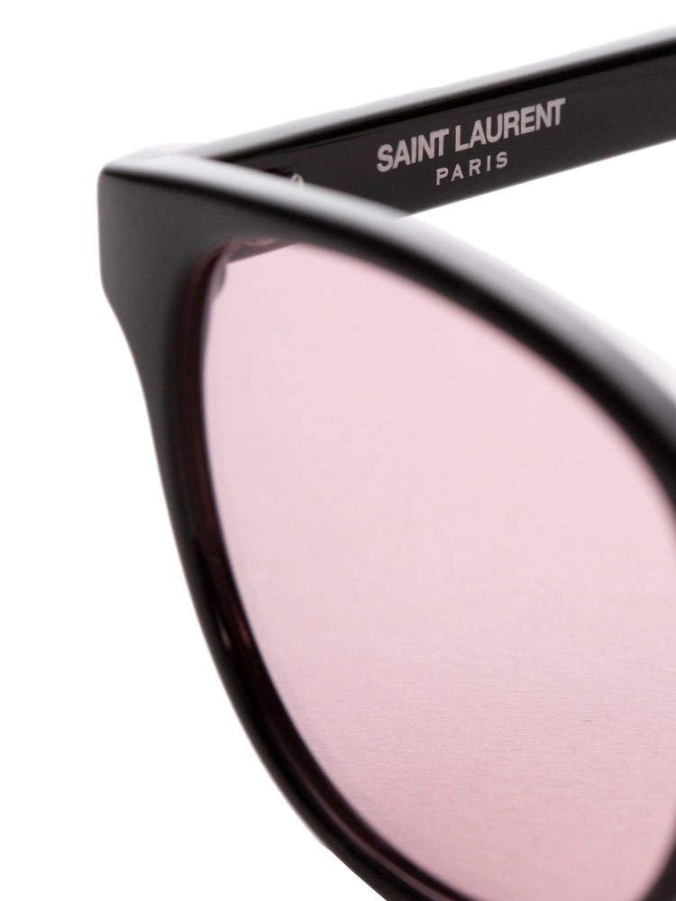 Saint Laurent (サンローラン) ロゴ ピンクレンズ サングラス