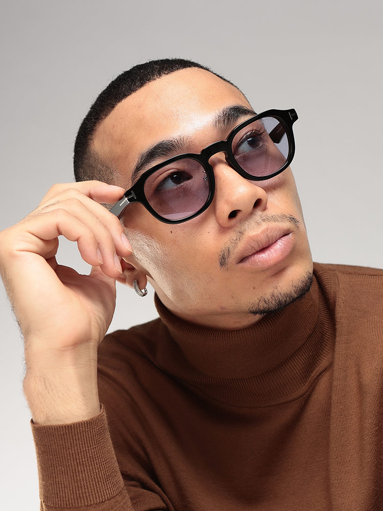 TOM FORD (トムフォード) ウェリントン サングラス ブルーレンズ アイ