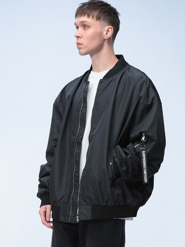 MODIFIED (モディファイド) 撥水 フルジップ ジャケット MA-1 54102