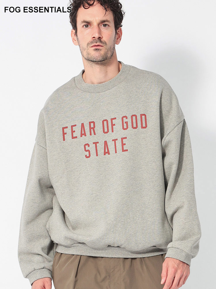 FOG ESSENTIALS (エフオージーエッセンシャルズ) 裏起毛 ロゴ ポケット