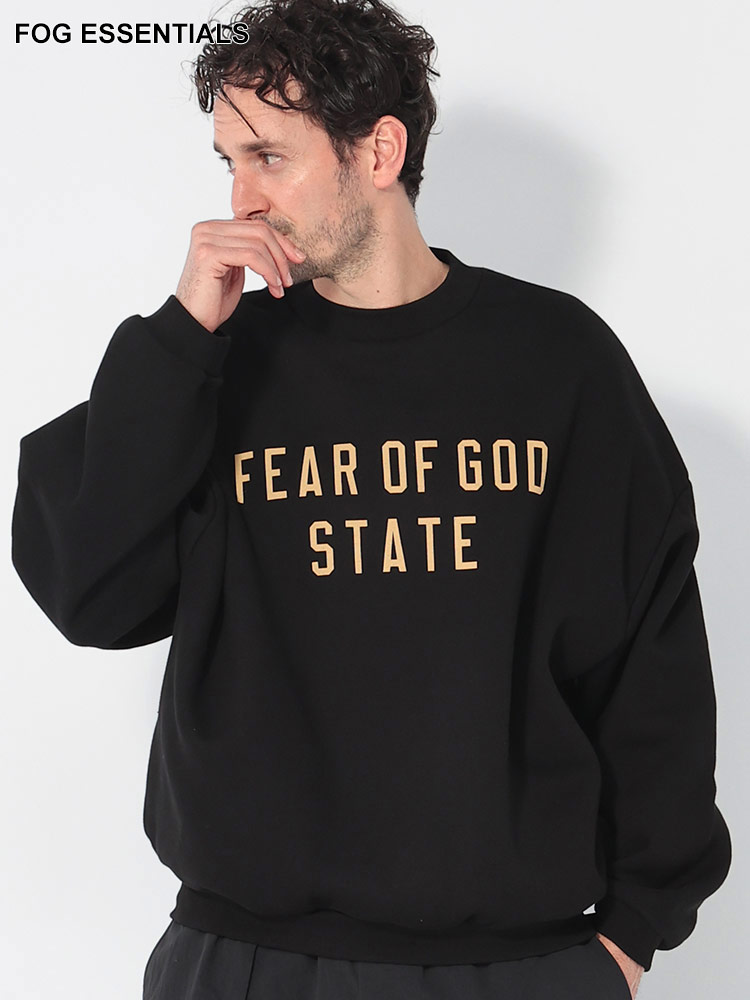 FOG ESSENTIALS (エフオージーエッセンシャルズ) 裏起毛 ロゴ ポケット