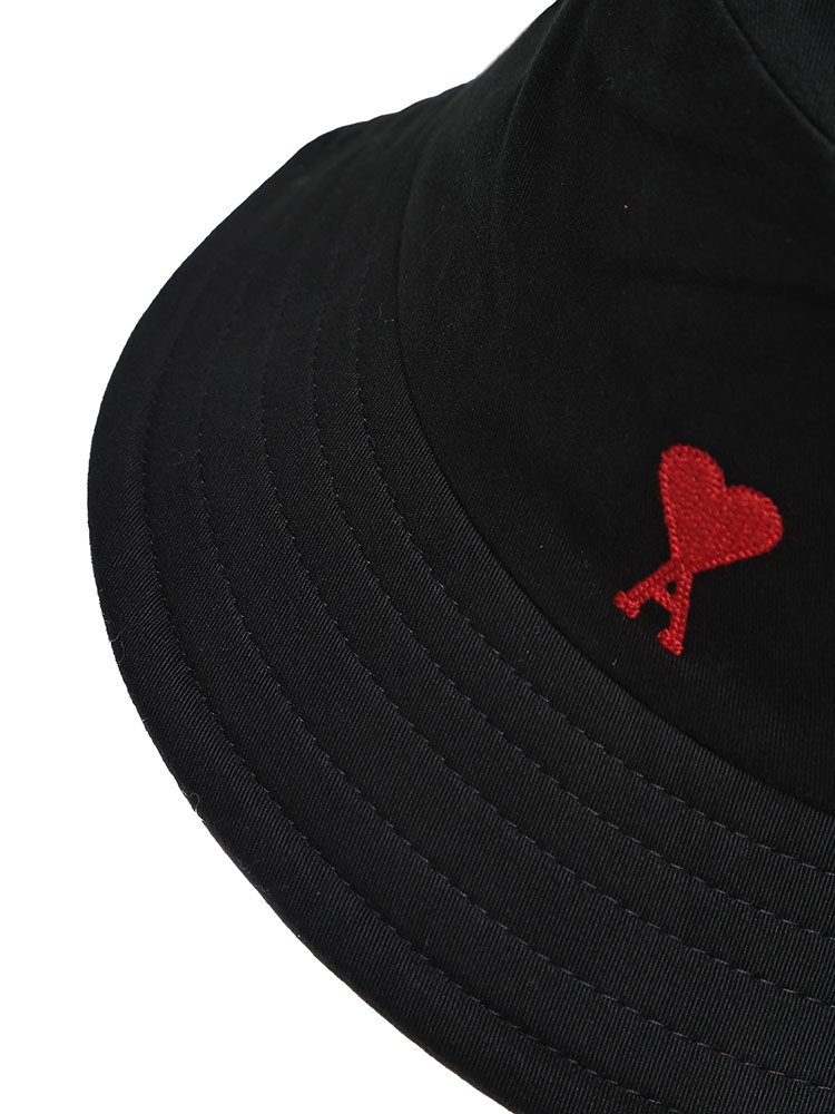 AMI PARIS (アミパリス ) ワンポイント刺繍 バケットハット