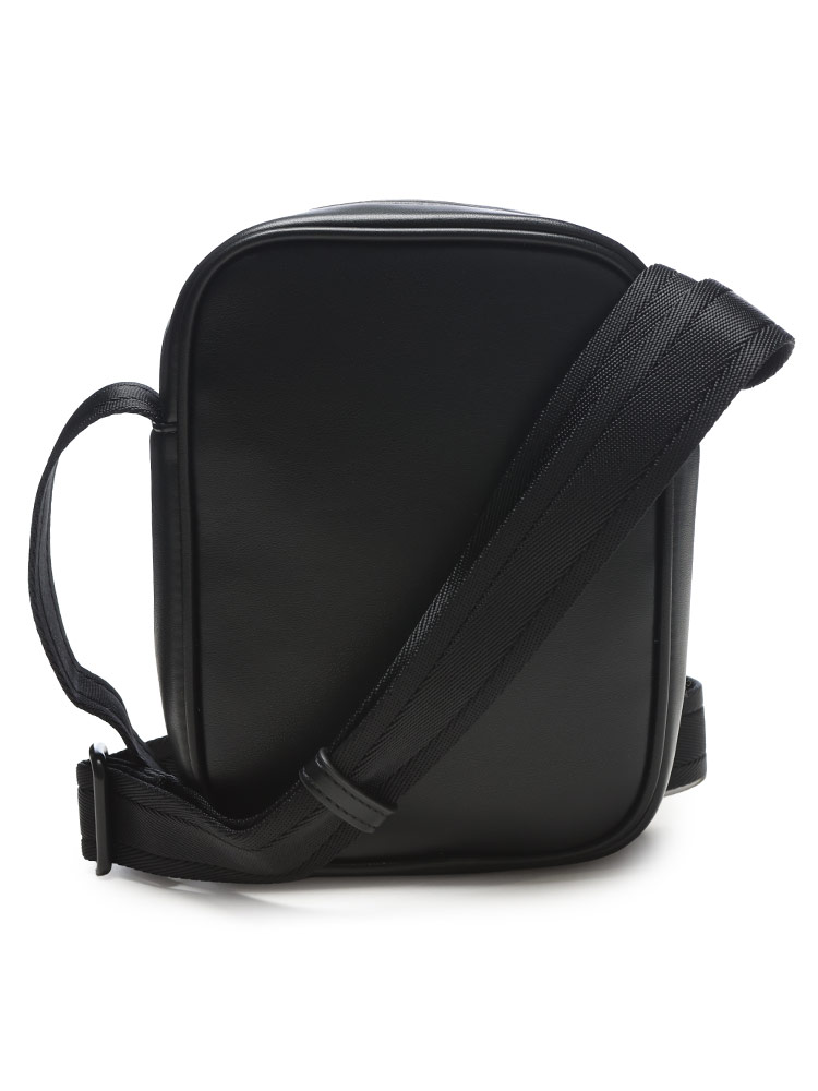 DIESEL (ディーゼル) オーバルD ロゴ フェイクレザー ボディバッグ