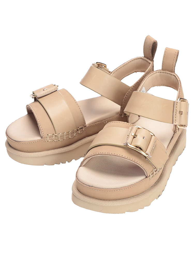 UGG (アグ) レザー スライドサンダル SEASIDE Ⅱ SLIDE メンズ 7(US) 8