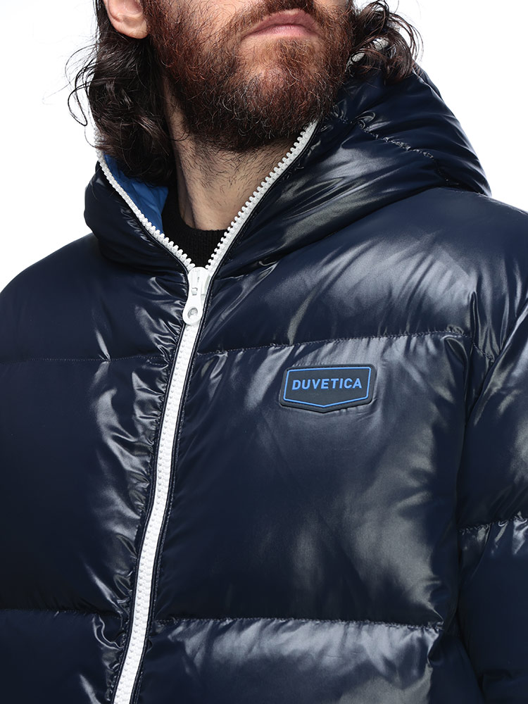 DUVETICA (デュベティカ) ワンポイントロゴ フルジップ ダウン