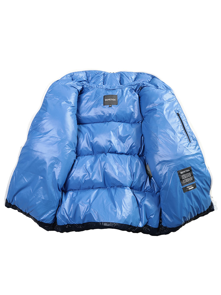 DUVETICA (デュベティカ) ワンポイントロゴ フルジップ ダウン