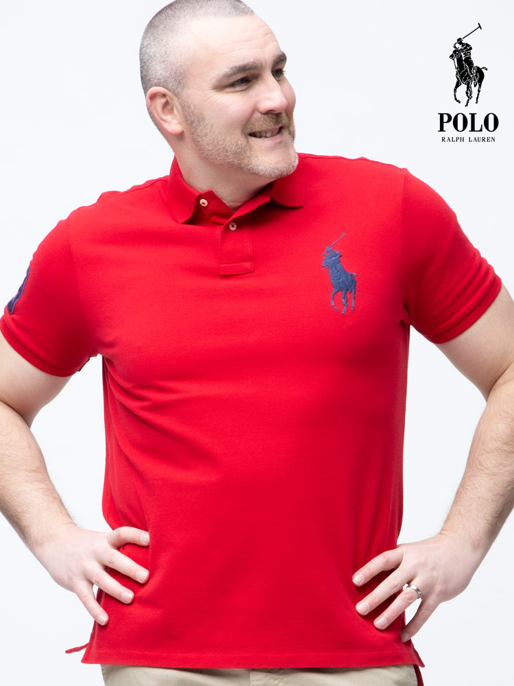 大きいサイズ メンズ POLO RALPH LAUREN (ポロ ラルフローレン) 胸ロゴ