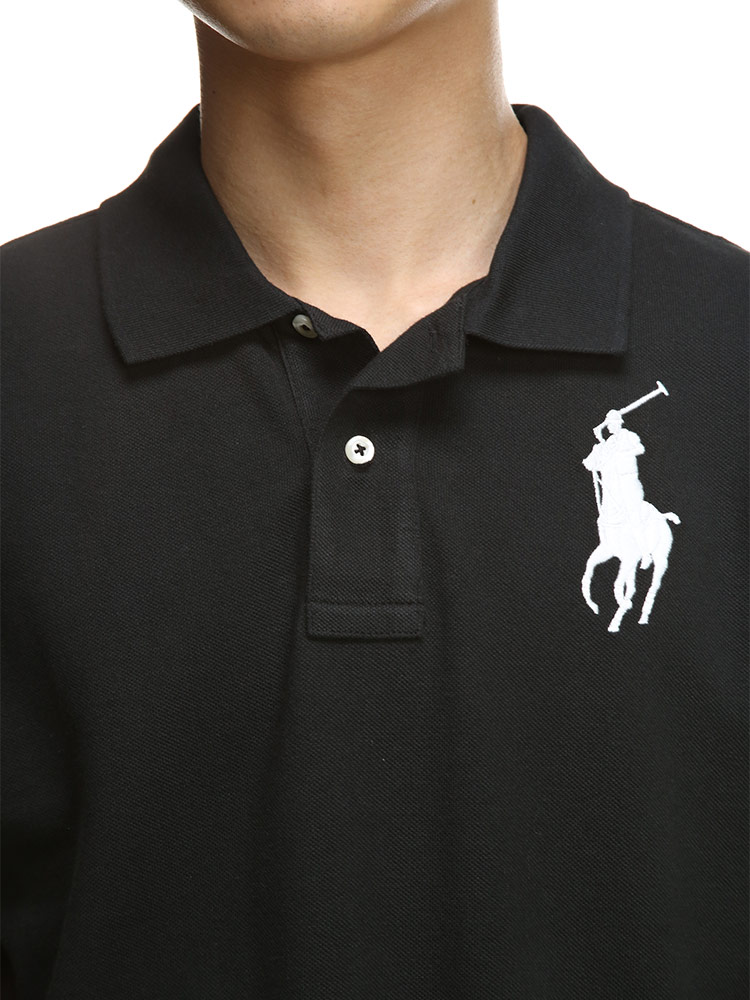 POLO RALPH LAUREN (ポロ ラルフローレン) 鹿の子 BIGポニー 刺繍 半袖