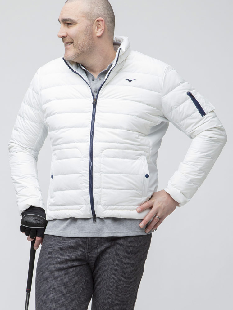 大きいサイズ メンズ MIZUNO (ミズノ) ブレスサーモ 発熱 無地