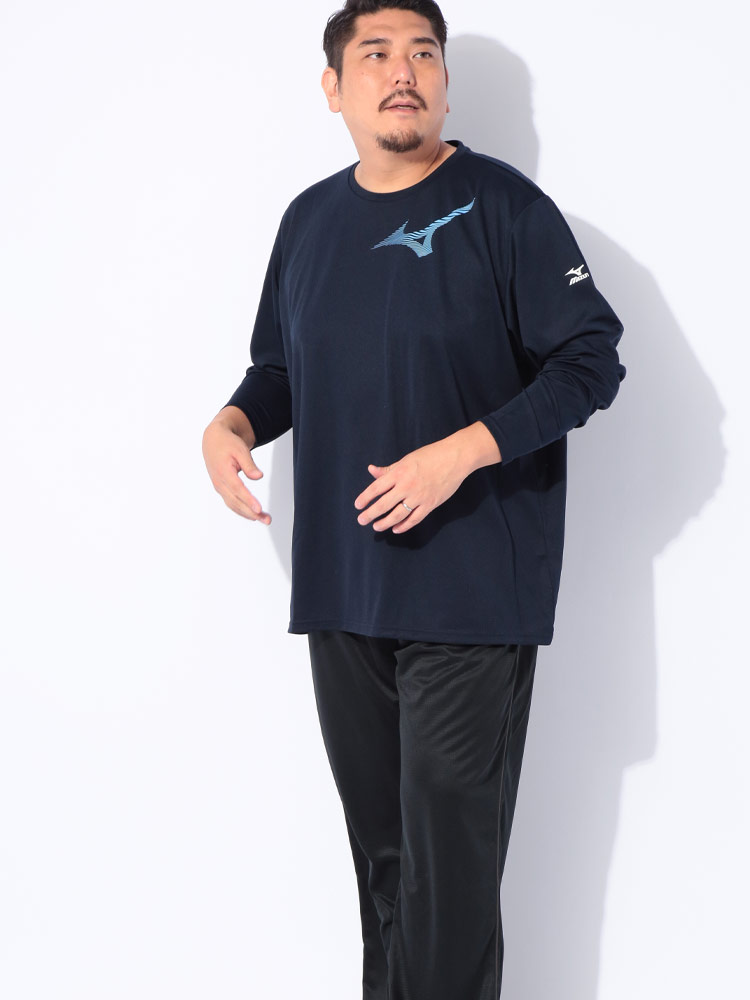 長袖 Tシャツ Pure Hyper ドライ ロゴプリント クルーネック トップス