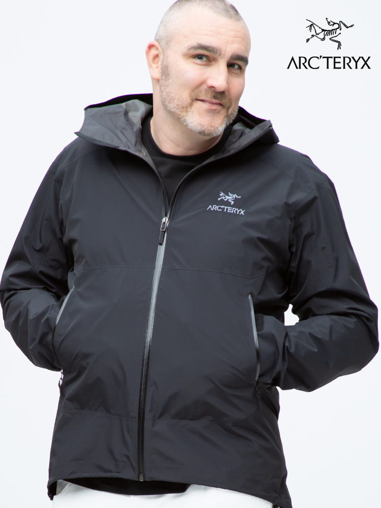 大きいサイズ メンズ ARC'TERYX (アークテリクス) ゴアテックス 胸ロゴ