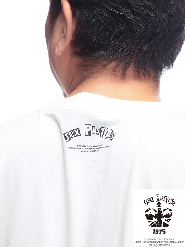 半袖 Tシャツ SEX PISTOLS ユニオンジャックイラストプリントTシャツ