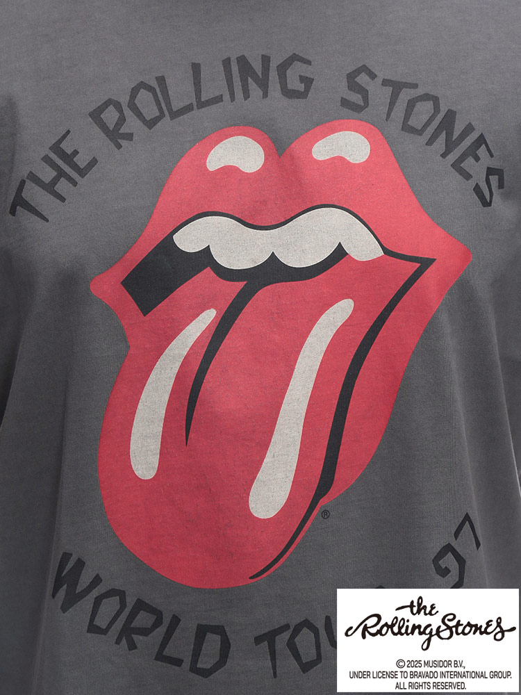 半袖 Tシャツ ローリング・ストーンズ ワールドツアー プリント クルー