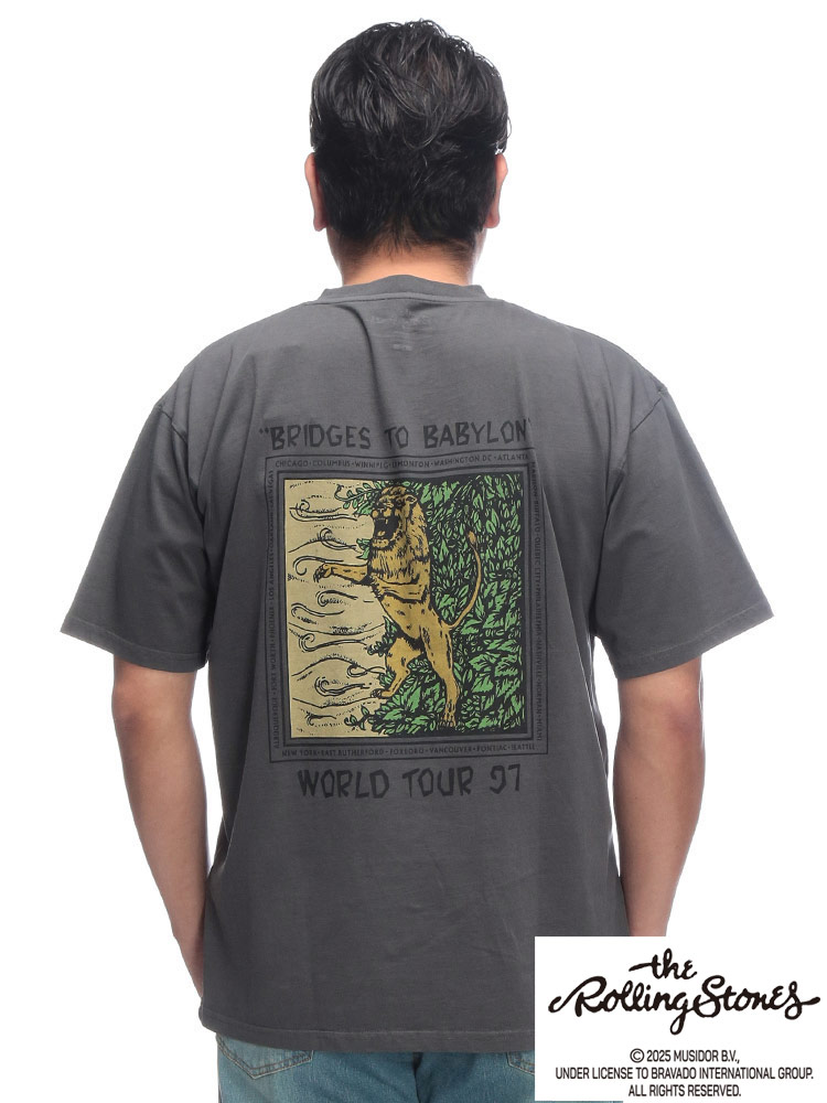 半袖 Tシャツ ローリング・ストーンズ ワールドツアー プリント クルー