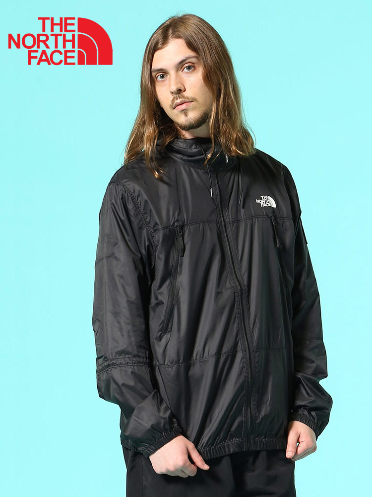 THE NORTH FACE (ザ ノースフェイス) ロゴ フード フルジップ