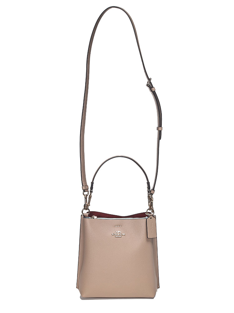 COACH (コーチ) ダブルフェースレザー マグネット開閉 2WAY