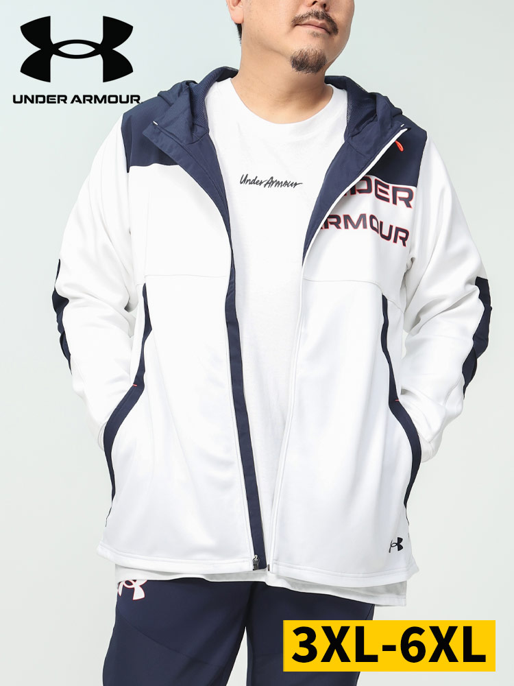 FITTED 切り替え フルジップ ジャケット ARMOUR KNIT HYBRID FZ (UNDER