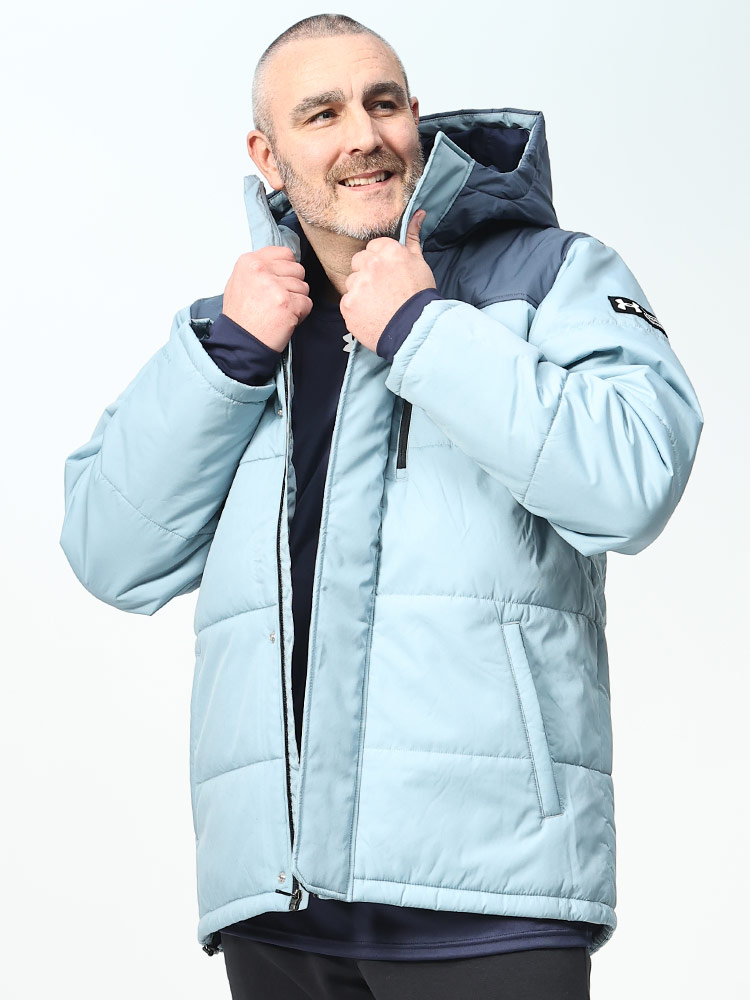 LOOSE STORM 切り替え フルジップ 中綿 ジャケット INSULATED JACKET