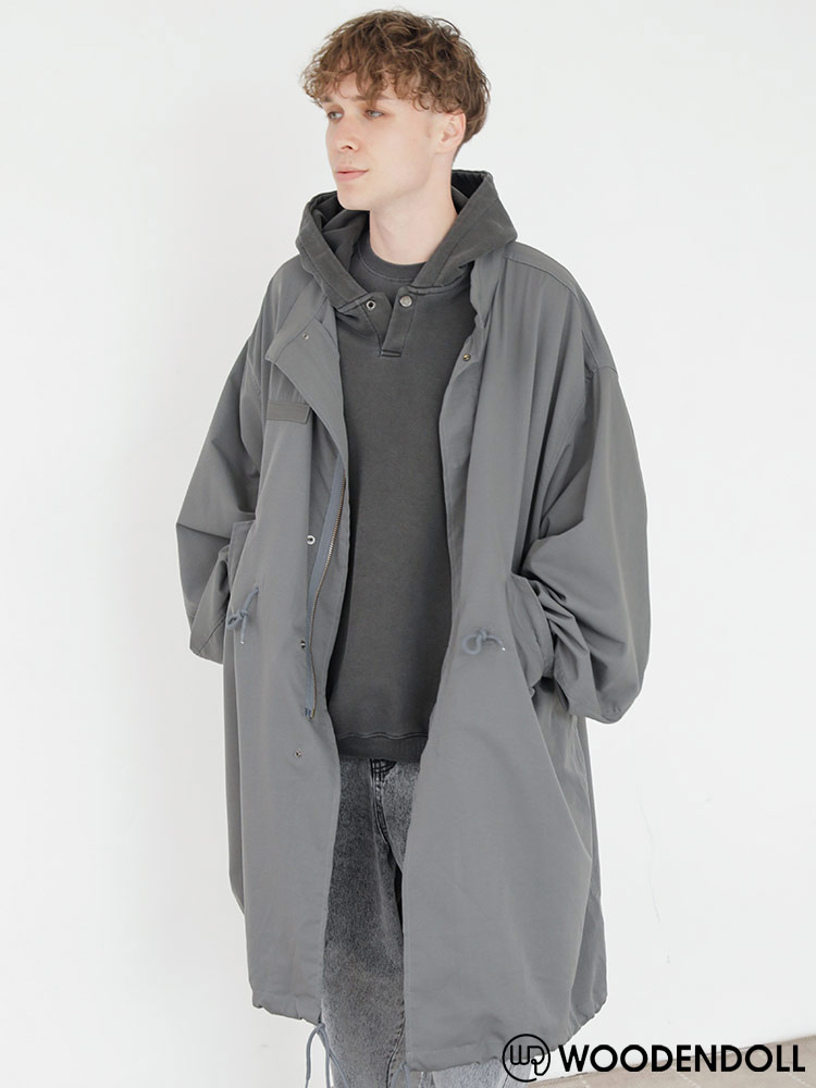 WOODEN DOLL (ウッディンドール) ノーカラー バルーンスリーブ モッズ