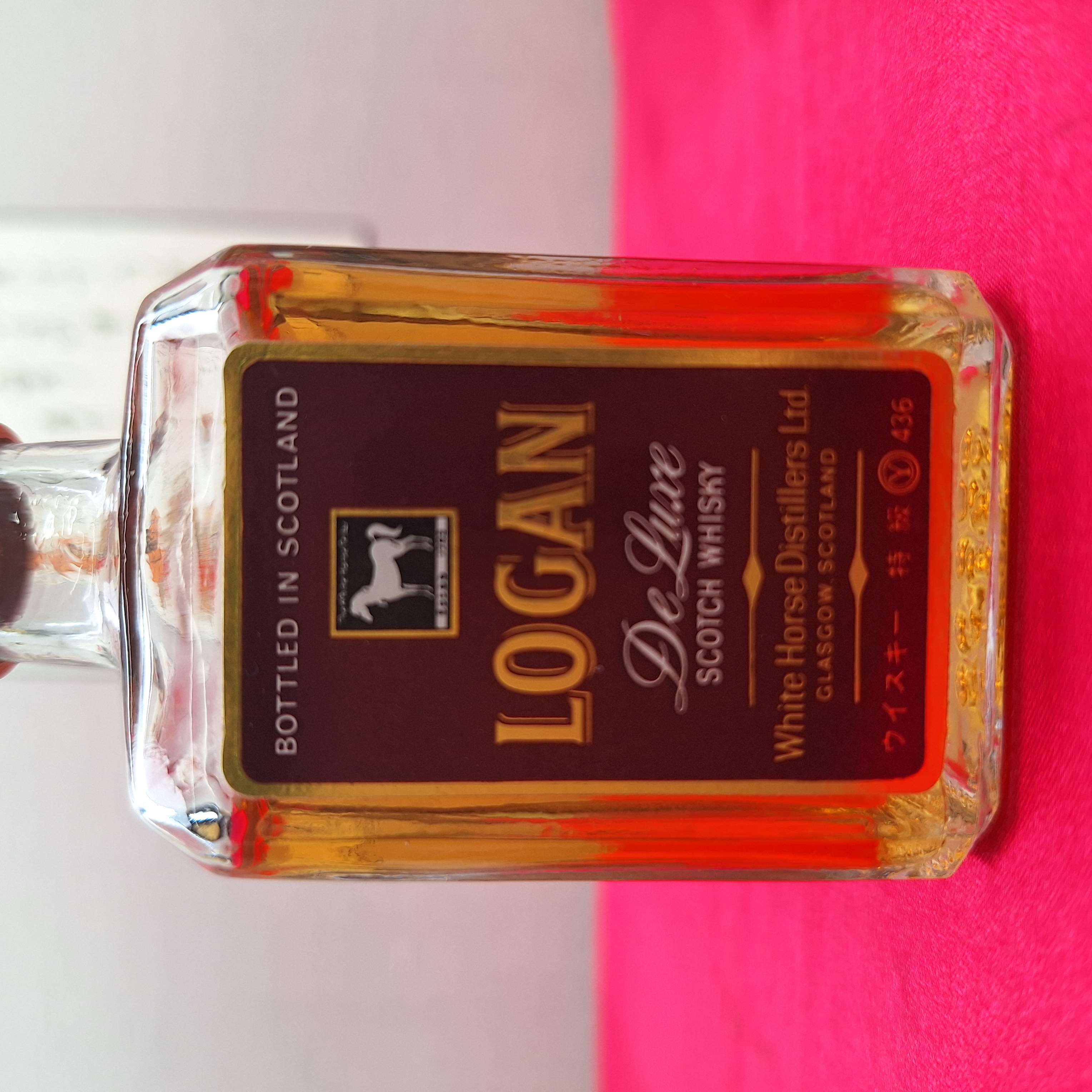 酒の細井 / ホワイトホース ローガン デラックス 43度 ミニボトル50ml