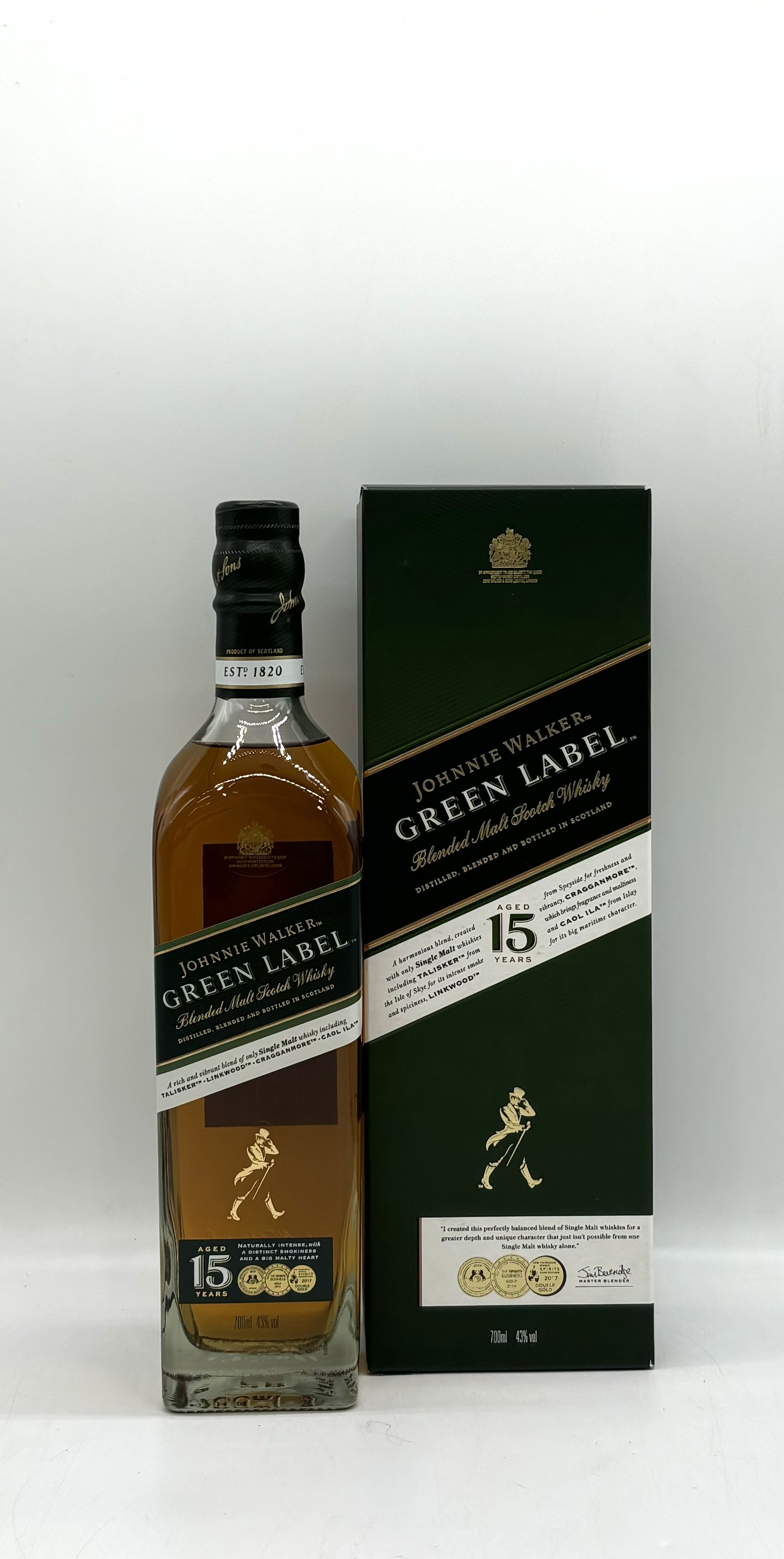 正規品]ジョニーウォーカー グリーンラベル 15年 43° 700ml | 酒の