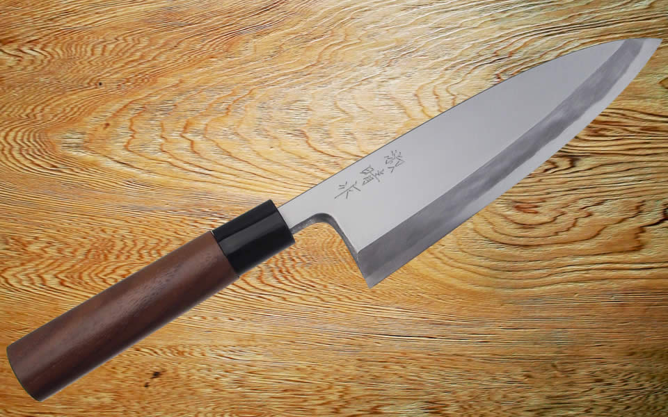 出刃包丁6寸青鋼（右）