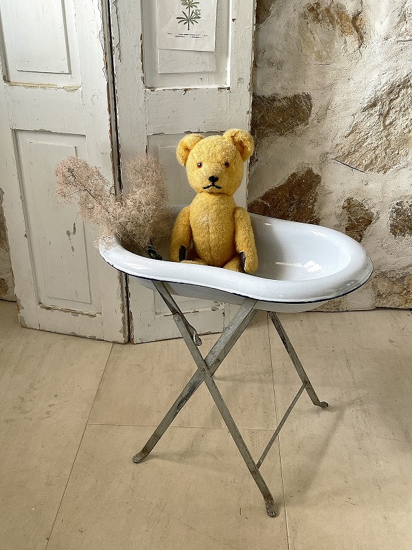 フランスホーロー製ベビーバスはかわいいアンティークネットショップ