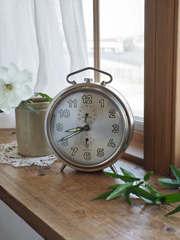 フランスJAZ目覚まし時計はかわいいアンティークネットショップ