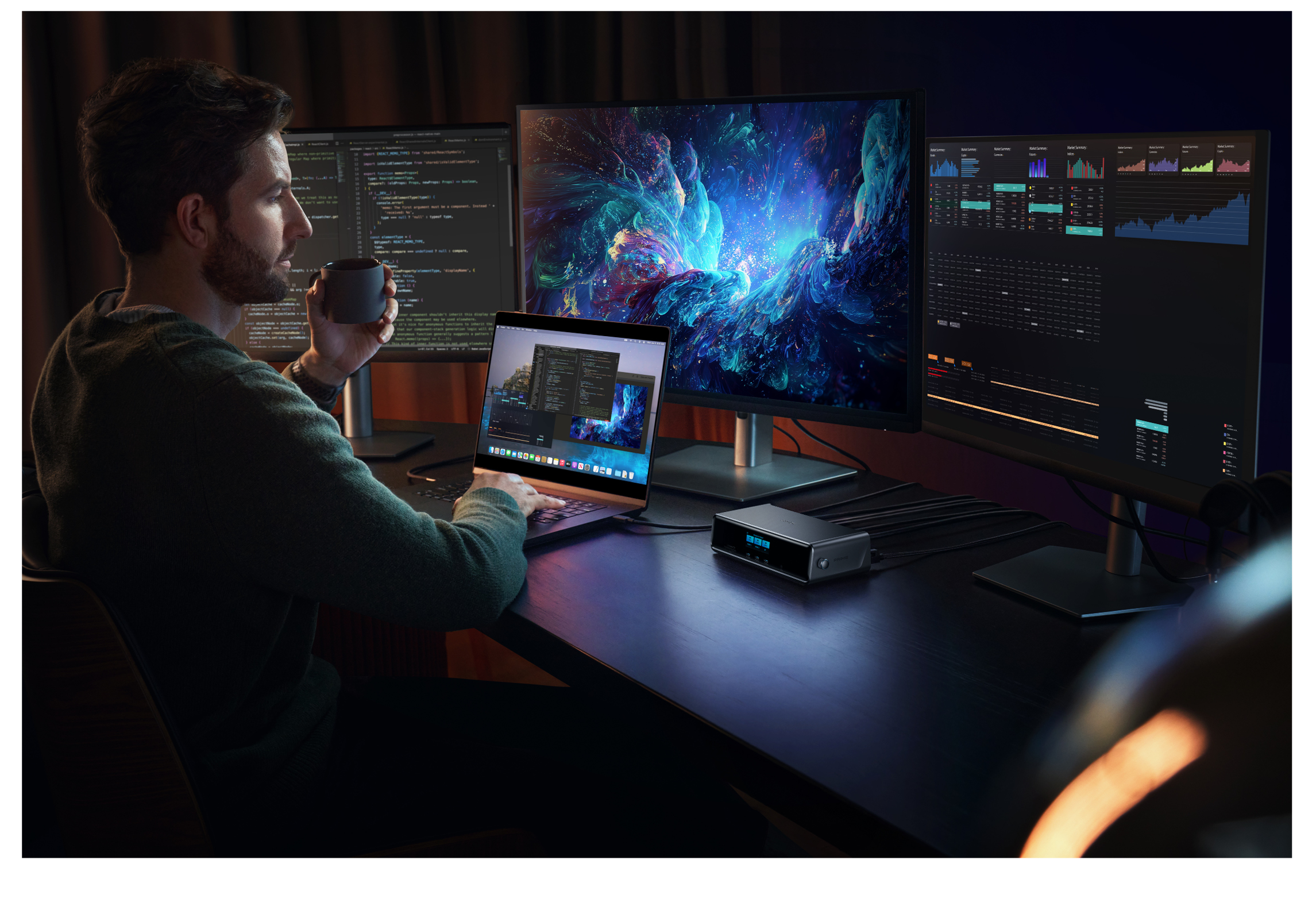 Anker Prime Charging Docking Station (14-in-1, Triple Display