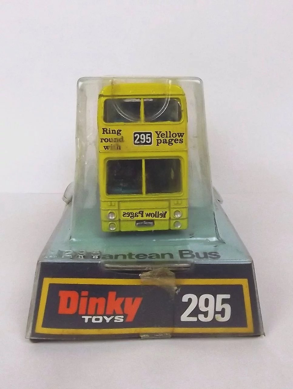 Dinky Toys No. 295 Atlantean Yellow Pages Bus 1973-76 - Sally Antiques